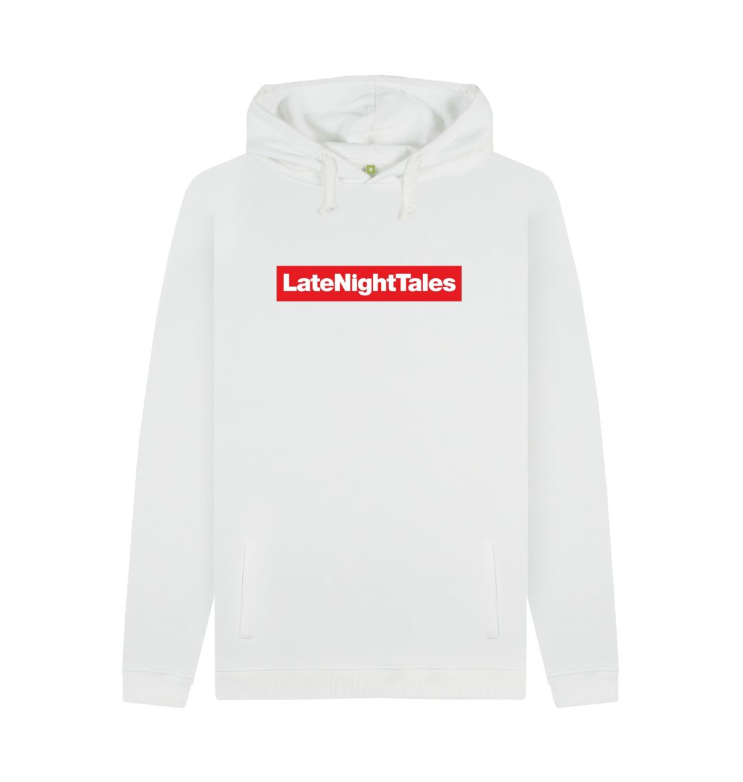 White Late Night Tales Logo White Hoodie